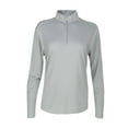 thumbnail image 1 of Long Sleeve Contrast Stitch Quarter Zip, 1 of 7
