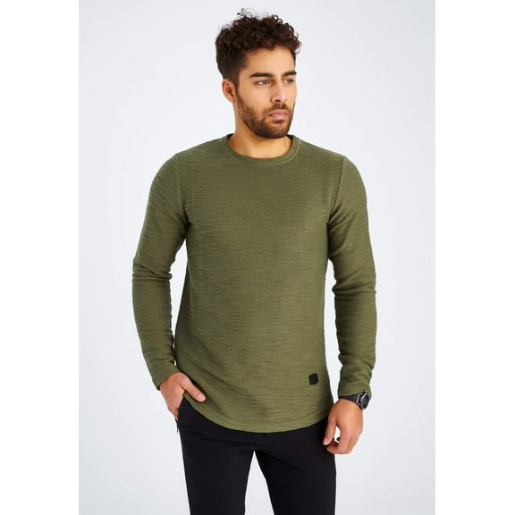 Long-Sleeve Crew Neck