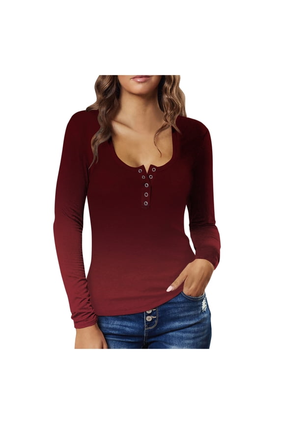 Long Sleeve Crop Tops for Women Round Neck Trendy Stretchy Crew Neck Crop Top Shirt Basic Tank Tops Layering Tight Basic Thermal Tee Streetwear