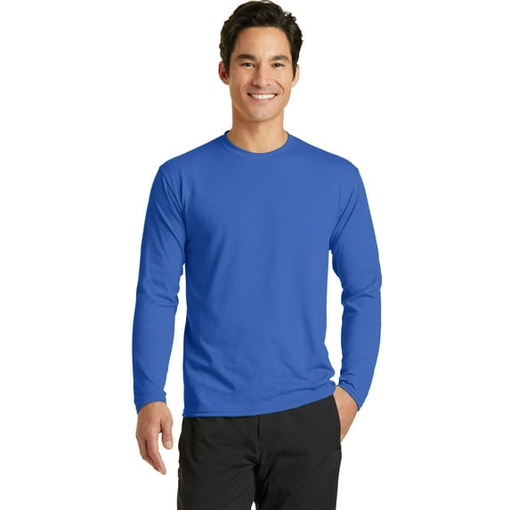 Long Sleeve Essential Blended Performance Tee
