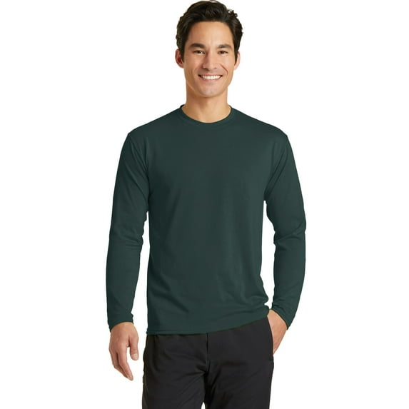 Long Sleeve Essential Blended Performance Tee