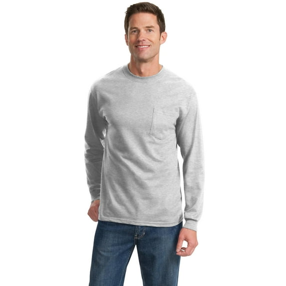 Long Sleeve Essential TShirt with Pocket