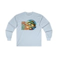 thumbnail image 1 of Long Sleeve Fishing Shirt, Funny Angler Tee, Colorful Fish Graphic, 1 of 2