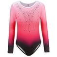 thumbnail image 1 of Long Sleeve Gymnastics Leotards Athletic Ballet Dance Unitard Costume For Little Girls, 1 of 12