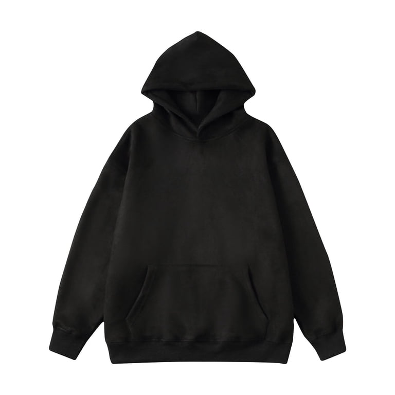 Mサイズ ALOUND WIDE DETACHABLE PULLOVER Long Sleeve Hoodies for Men M-5XL Big and Tall Plus Size Pullover