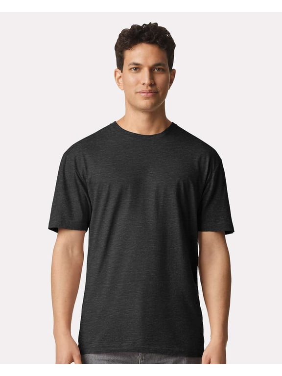 3000 Light Cotton T-Shirt-HEATHER DARK GREY-4XL