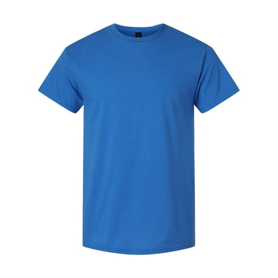 Gildan 3000 Light Cotton T-Shirt-Royal-5XL