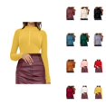 thumbnail image 1 of Long Sleeve Knit Pullover Sweater Top With Button Detail Soft Comfortable Casual Crewneck Blouse For Everyday Wear, 1 of 8
