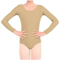 thumbnail image 1 of Long Sleeve Leotards for Girls Toddler Kids Dance Ballet Gymnastic Bodysuit Outfit Classic Basic Leotard, 1 of 5