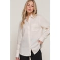 thumbnail image 1 of Long Sleeve Linen Blend Shirt, 1 of 5
