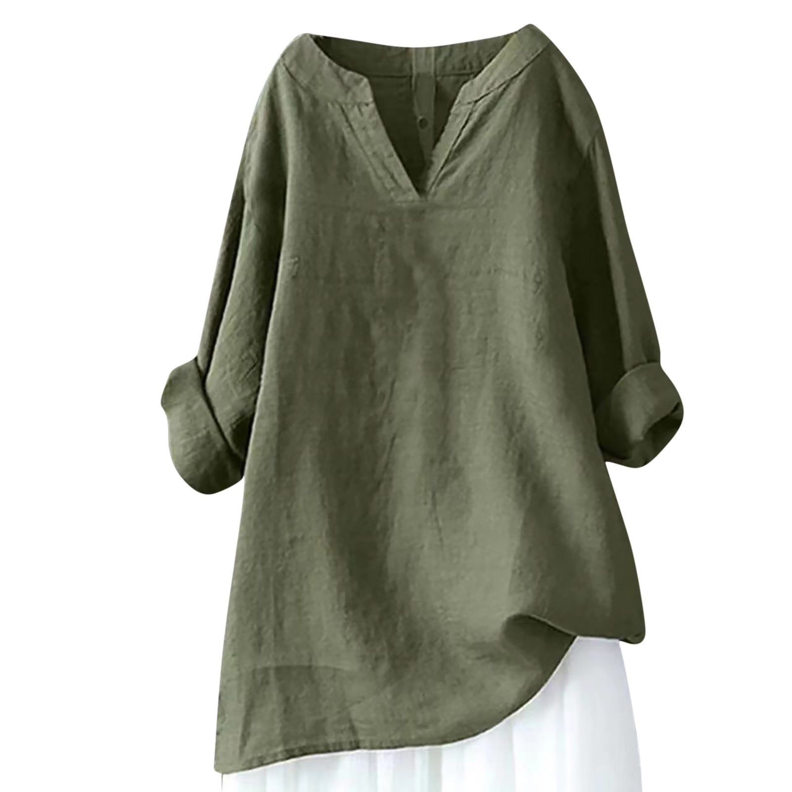 Lagenlook linen tops online
