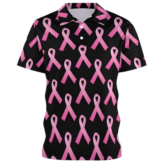 Long Sleeve Men Button Down Polo Shirt Print Modern Fit Fabric Durable Quality Classic Men Clothes,Hot Pink,3XL