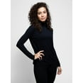 thumbnail image 1 of Long Sleeve Modal Mock Neck Top, 1 of 3