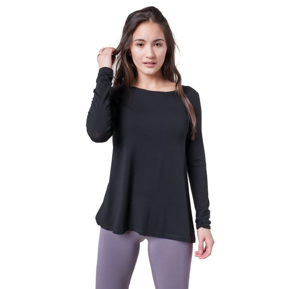 Long Sleeve Modal Relaxed Fit Top