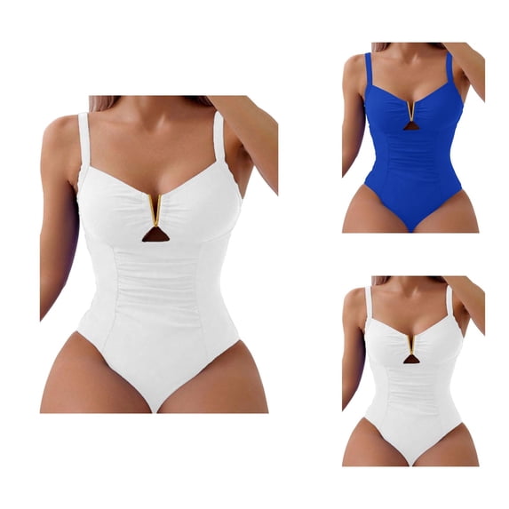 Long Sleeve Monokini for Women Performance Surfing Swimsuit Sun Protection Rash Guard Beach Holiday Athletic Swimwear for Women
