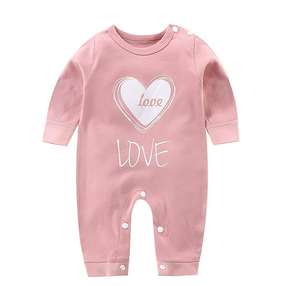 Long Sleeve Onesies Newborn Footless Pjs Bodysuit Jumpsuits With Button Long Sleeve Rompers Overall Newborn Pajamas PK2 12 Months-18 Months