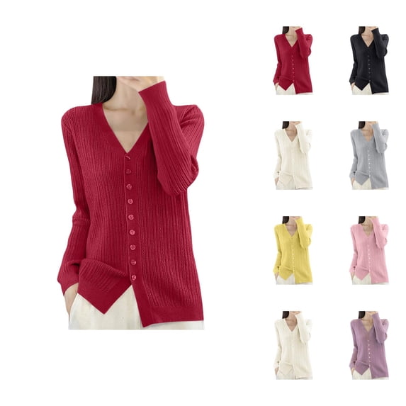 Long Sleeve Open Knit Cardigan Lightweight Layering Top For Stylish Comfort And Versatile Outfits Cardigan Sweaters for Women