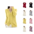 thumbnail image 1 of Long Sleeve Open Knit Cardigan Lightweight Layering Top For Stylish Comfort And Versatile Outfits Cardigan Sweaters for Women, 1 of 2