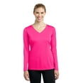 thumbnail image 1 of Long Sleeve PosiCharge Competitor VNeck Tee, 1 of 2