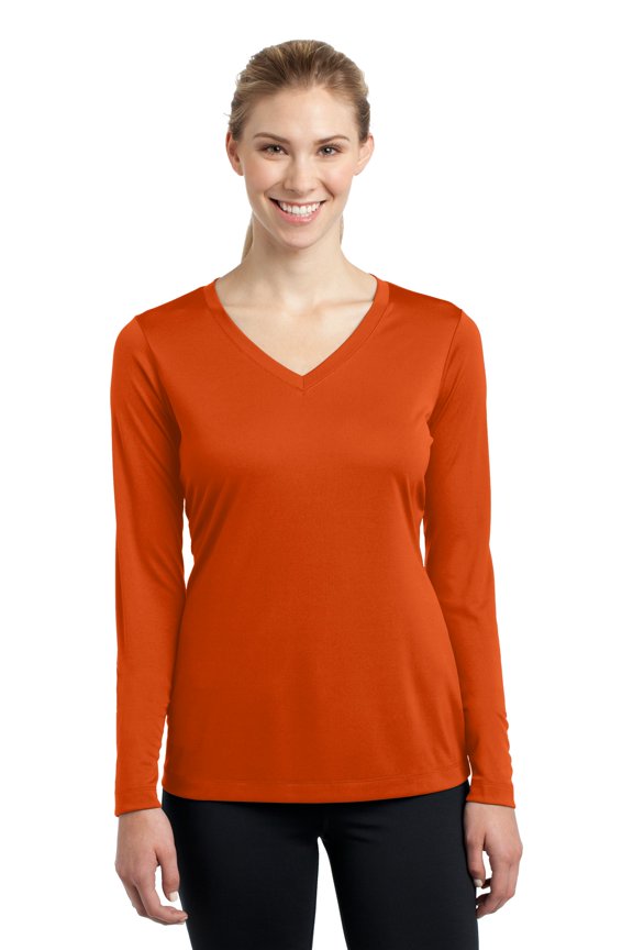 Long Sleeve PosiCharge Competitor VNeck Tee