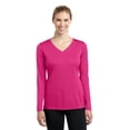 thumbnail image 1 of Long Sleeve PosiCharge Competitor VNeck Tee, 1 of 2