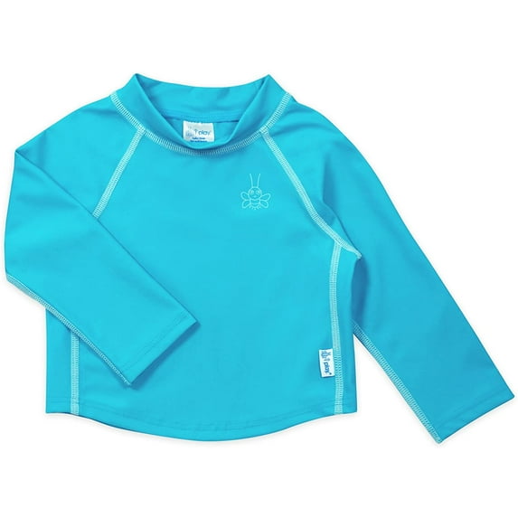Long Sleeve Rashguard Shirt-Aqua