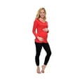 thumbnail image 1 of MONAG Women Long Sleeve Maternity T-Shirt, 1 of 2