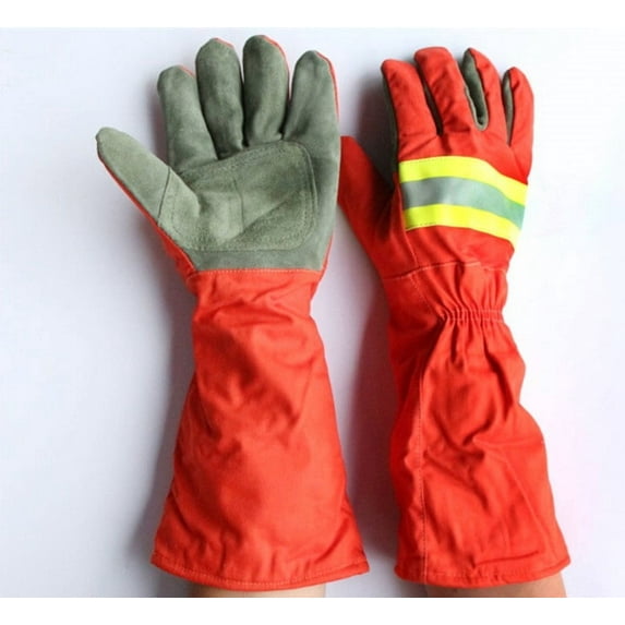 Long Sleeve Safety Fighting Protecting Gloves High Temperature Insulated Anti-stream Waterproof