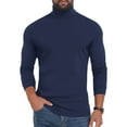 thumbnail image 1 of Long Sleeve Shirts For Men Sevevn Men's Lightweight Turtleneck Shirts Long Sleeve Thermal Pullover Sweatshirt, 1 of 9