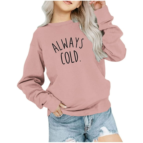 Long Sleeve Shirts For Girls Girls Crewneck Oversized Sweatshirt Kids Fashion Long Sleeve Pullover Tops 1-12 Years Girls Oversized Sweatshirt Red-1 11-12T