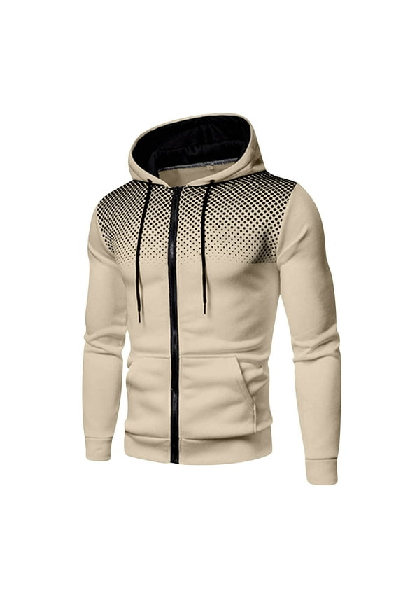 Long Sleeve Shirts for Men Memory Boy Memory Foam Indoor Slipper Glitter Slipper Socks Animal Boy Mens Winter Leisure And Fitness Hooded Polka Dot Hoodie Sweatshirt Brown XXL