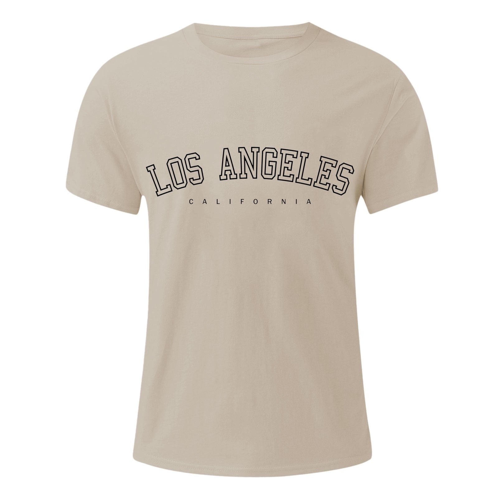 Los Angeles Print Long sleeve Cotton T-shirt