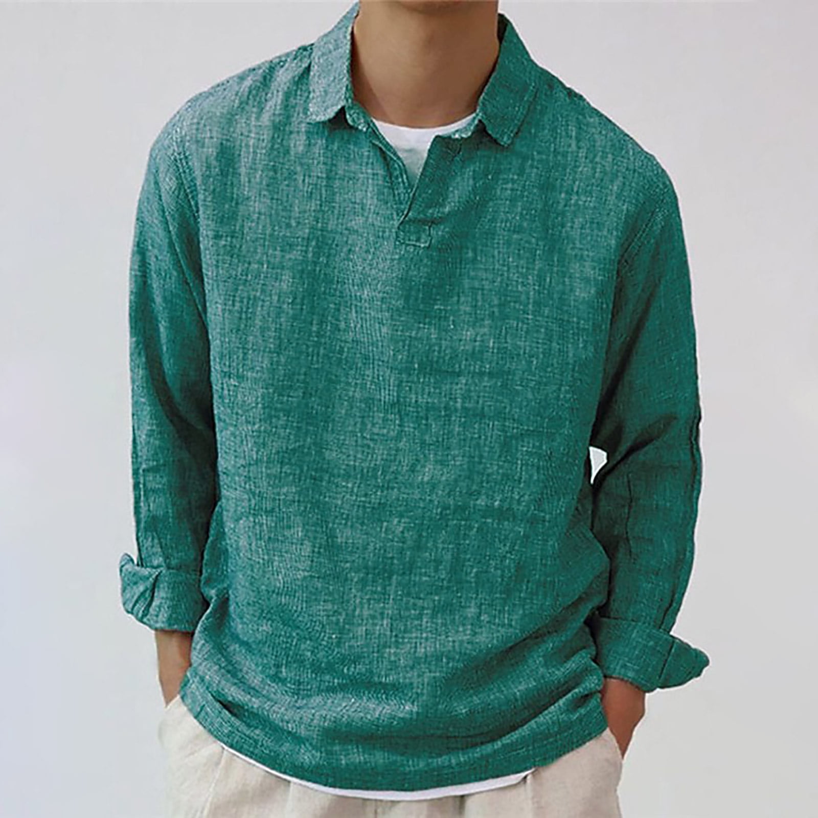 CLOSED Men's Classic Long Sleeve - Marsh Green main image 1
