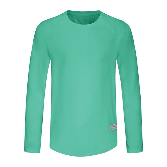 Long Sleeve Shirts for Men - Quick Dry Moisture Wicking Sun Protection Long Sleeve Tee Shirts for Workout Running