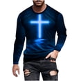 thumbnail image 1 of Long Sleeve Shirts for Men with Hood Long Sleeve Golf Shirts for Men, 1 of 5