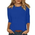 thumbnail image 1 of Long Sleeve Shirts for Women Basic 2026 Casual Fashion Loose Tops Shirts Spring and Autumn Chic Pullover, 1 of 6