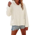 thumbnail image 1 of Long Sleeve Shirts for Women Casual Fall Travel Essentials Basic Tee Tops, 1 of 3