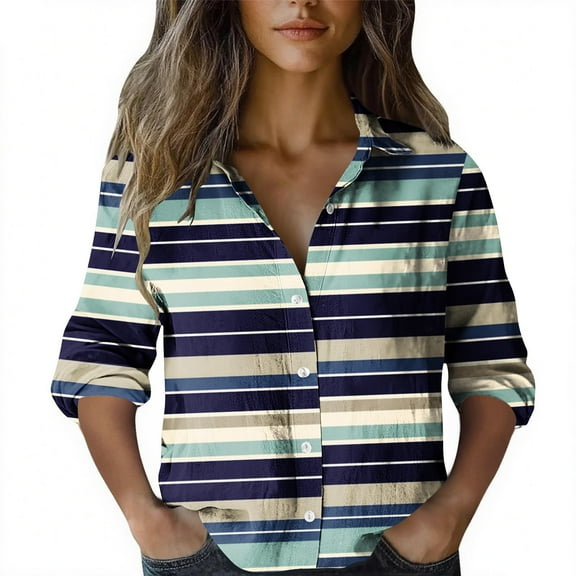 Long Sleeve Shirts for Women Under $10 Casual Fashion Comfortable Solid Color Round-Neck Sleeve Tops Blouse