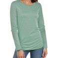 thumbnail image 1 of Long Sleeve Shirts for Women Crew Neck Basic Tee Fashion Womens Tops, 1 of 6