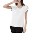 thumbnail image 1 of Long Sleeve Shirts for Women Fall Fashion 2025 Dressy Casual Blouses Trendy Pleated Tunic Tops for Leggings, 1 of 7