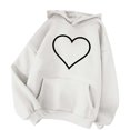 thumbnail image 1 of Long Sleeve Shirts for Women Womens Business Casual Tops Winter Hoodie Sweatshirt Pullover Tops Long Sleeve Sweatshirt, 1 of 4