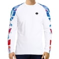 thumbnail image 1 of Sun Shirts for Men Rash Guard SPF 50+ Shirts Long Sleeve Lightweight Men's Sun Shirt for Fishing Hiking Running Swimming Black L, 1 of 7
