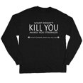 thumbnail image 1 of Long Sleeve T-shirts Mens Graphic Tees Bear Attacks, 1 of 1