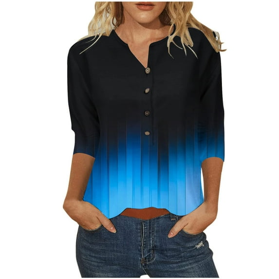 Long Sleeve Tshirts Shirts For Women Pack Workout Tops for Women Casual Long Sleeve Print Round Neck Basic Sweatshirt