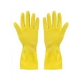 thumbnail image 1 of Long Sleeve Waterproof Household Kitchen Cleaning Plumber Washing Up Latex Rubber Gloves, 1 of 4