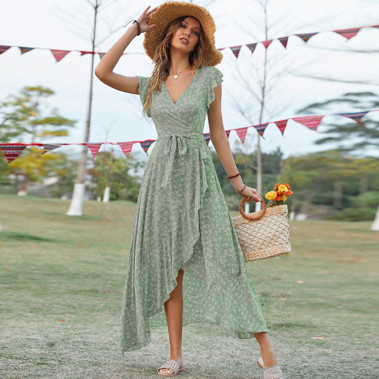 Long Sleeve Wedding Guest Dress Graduation Dresses For Women 2024 Plus