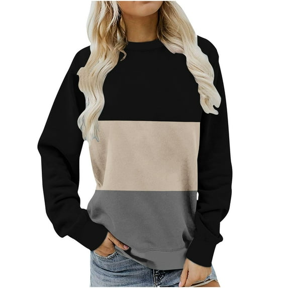 Long Sleeve Workout Tops For Women Sweatshirts for Women 2023 Fall Fashion, Crewneck Lightweight Graphic Printed Pullover Shirts Warm Oversized Tops Womens Plus Size Tops