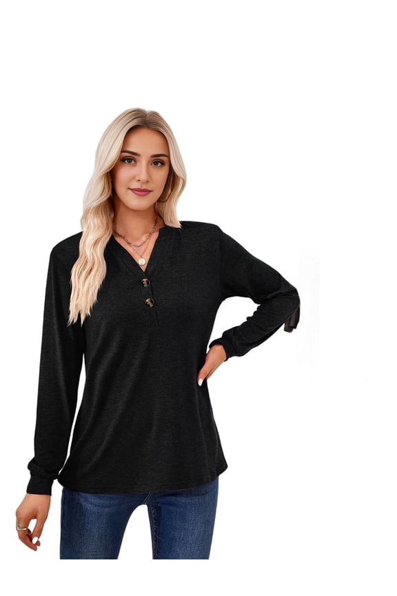 Long-Sleeved Shirt Black S