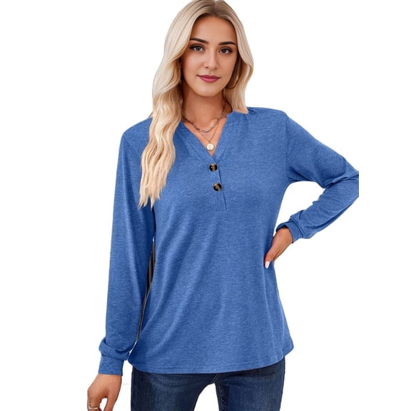 Long-Sleeved Shirt Fancy Blue XL