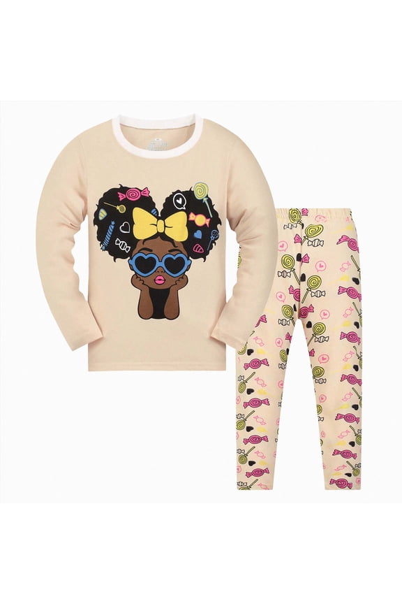 Long Sleeves Long Pants Homewear And Children Pajama Sets For Boys And Girls Back-To-School Pajamas & Dailywear Set 1T 2T 3T 4T 5T 6T Set 2-3 Years
